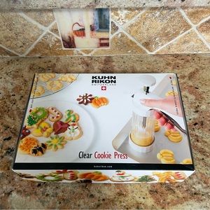 Kuhn Rikon Clear Cookie Press